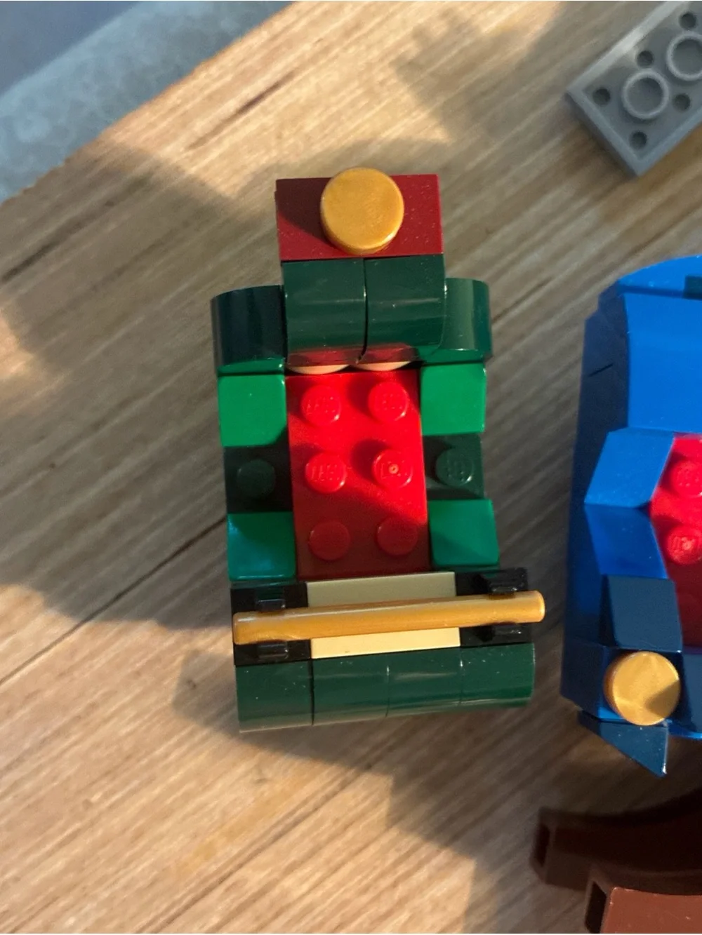 Lego Mixed Building Brick Lot in Red, Blue, Green, mixed pieces  Christmas Sled